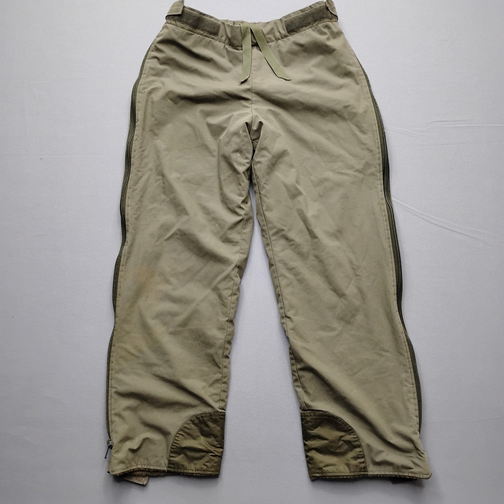 Vintage 1985 H. Winnen GMBH German Military Fleece Lined Pants 32x30 Olive 4121